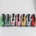 New Christmas printing party beer bottle coolers USA